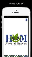 H & M Herbs Cartaz
