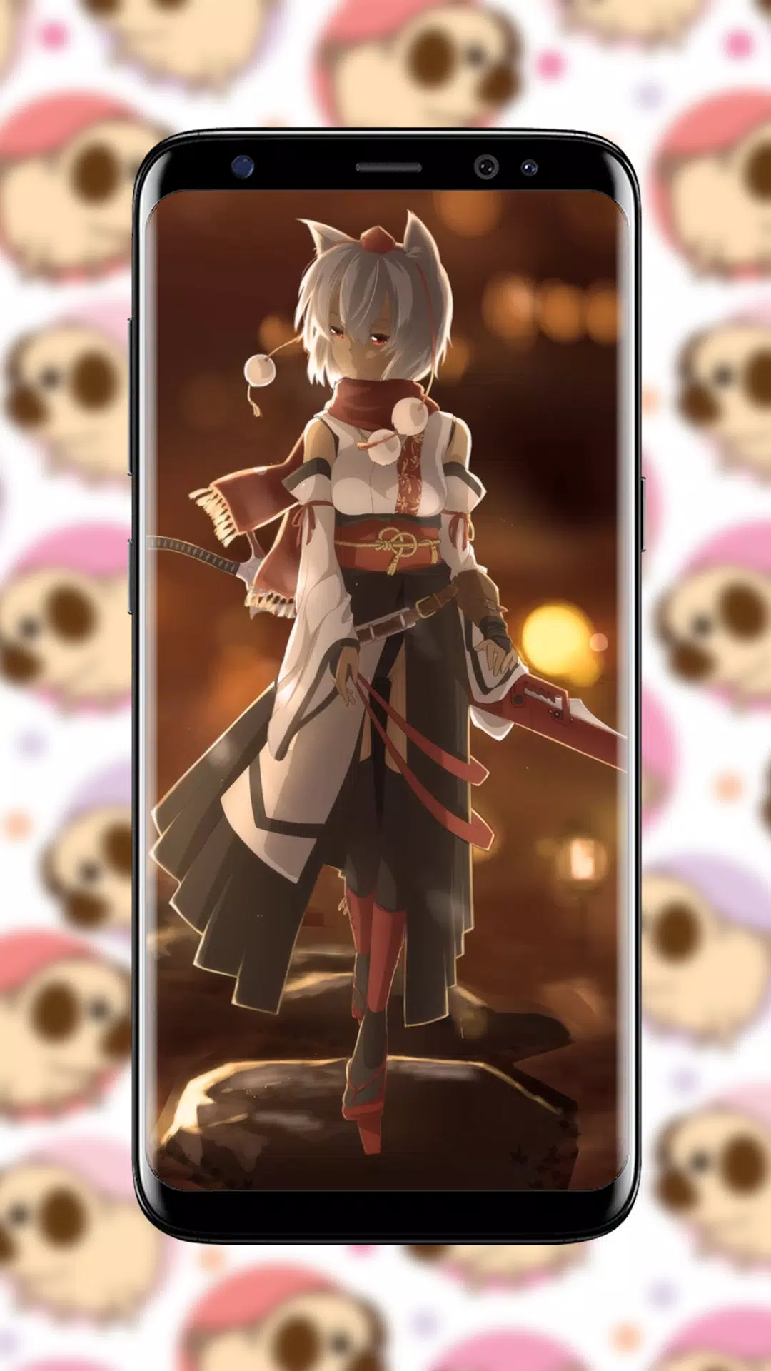 Android 用の Momiji Inubashiri 犬走 椛 Anime Wallpaper Apk をダウンロード