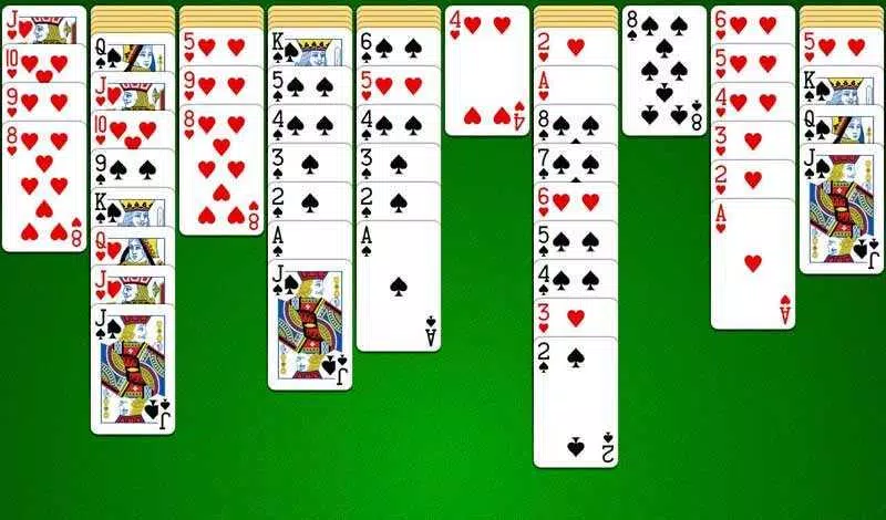 Spider Solitaire 4 suits - play Solitaire free game online!