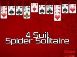 Spider Solitaire - 4 Suit screenshot 1