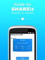 Guide for : SHAREit transfer Cartaz