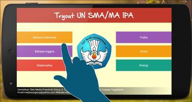 TRYOUT UN SMA/MA IPA Ekran Görüntüsü 1