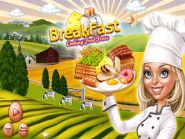 Breakfast Cooking Food Fever Affiche