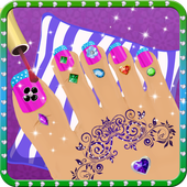 Princess Nail Salon Makeover icon