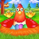 Chicken Farm breeding game APK