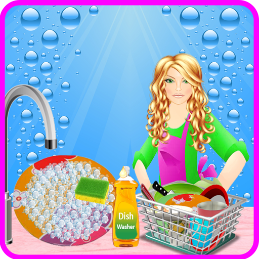 Washing Dishes games for girls