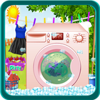 Wash Laundry Games for kids آئیکن