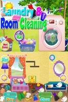 Wash Laundry Games for kids پوسٹر