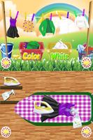 Wash Laundry Games for kids 스크린샷 2
