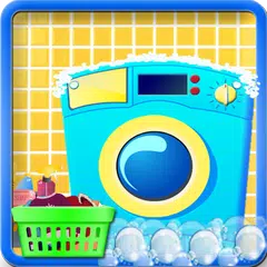 女の子のための洗濯物の布洗浄ゲーム アプリダウンロード