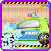 La police lavage de voiture icon