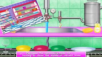 Dishes Washing Delivery Game screenshot 2