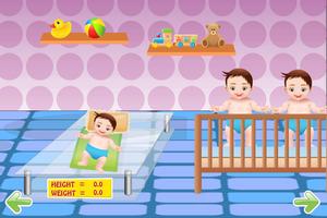 Newborn Twins Baby Games capture d'écran 3