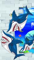 shark hangry attack GO โปสเตอร์