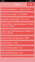 Mobile Service USSD Codes Screenshot 2