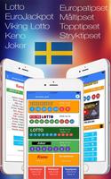 Swedish Lotto and games result Affiche