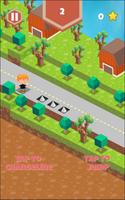 Blocky Cars - Street Jump syot layar 1