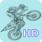 Biker HD Wallpaper icône