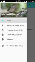 Audio Kicau Burung Siri-Siri Affiche