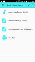 Audio Kicau Burung Siri-Siri syot layar 1