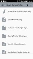 Suara Burung Tekukur||Dekukur imagem de tela 1
