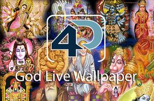 4D Hanuman Live Wallpaper Cartaz