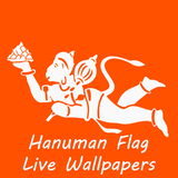 Hanuman Flag Live Wallpapers icône