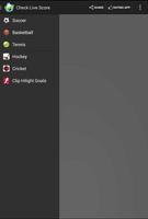 Check Live Score Soccer Sports पोस्टर