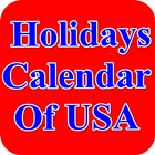 USA Holidays Story & Calendar ikona