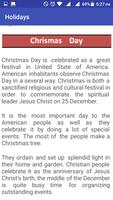 USA Holidays Story & Calendar screenshot 2