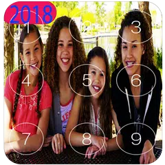 Скачать Lockscreen For Haschak Sisters APK