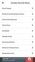 Amalan Sunah Rasul تصوير الشاشة 1