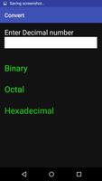 Decimal To Binary,Octa,Hexa screenshot 2