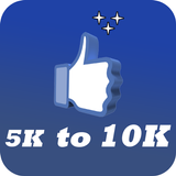 4K to 10K Liker-icoon
