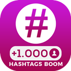 Hashtags Boom icono