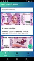 Real Indian Currency Detector poster