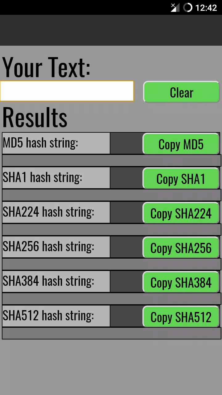 MD5 & SHAx Hash Generator for Android - APK Download