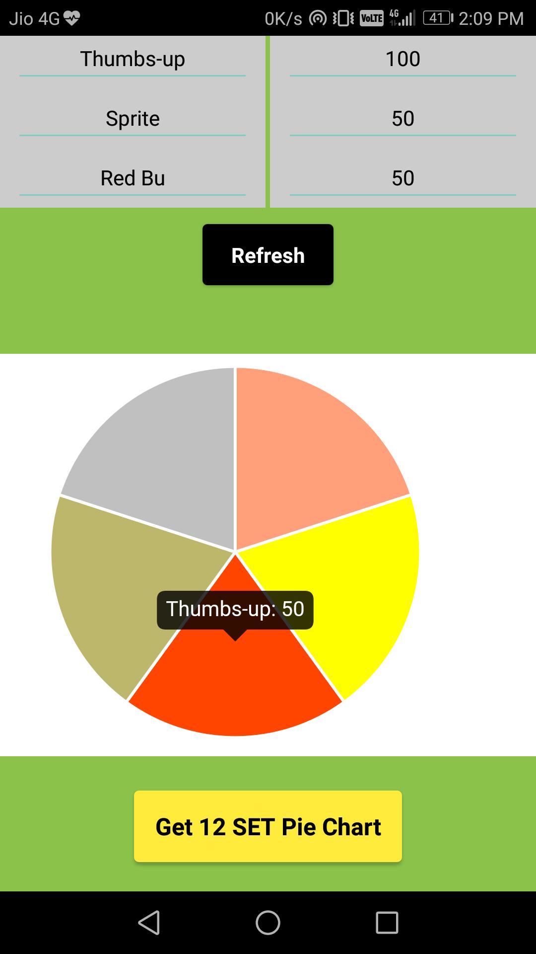 Piechart Easy To Use Make Pie Chart For Android Apk - rt pie chart roblox