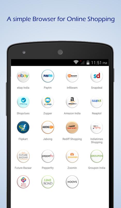 Online Shopping Browser India APK Download - Free Shopping ...