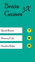 Brain Games 3X Free پوسٹر