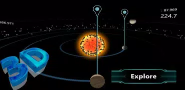Solar System 3D : Space View P