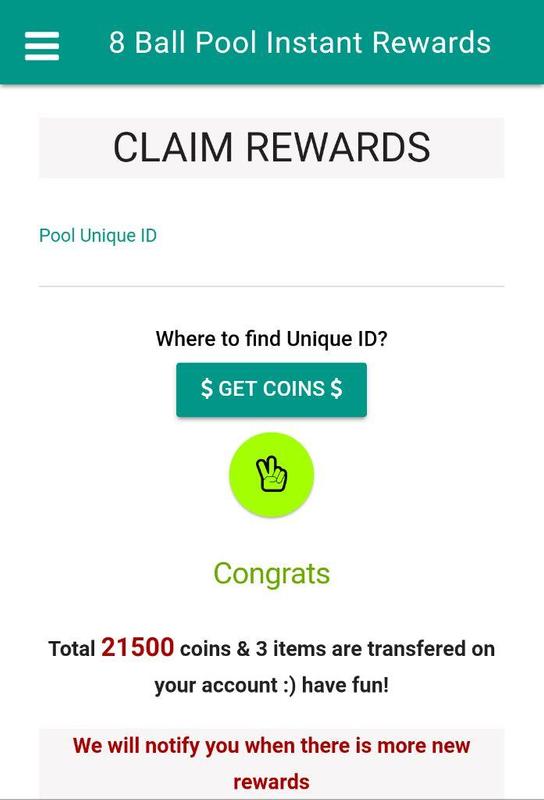 Pool Instant Rewards Free Coins 5 0 1 - 8 Pool Instant Rewards Free Coins Apk pool instant rewards free coins 5 0 1 8 pool instant rewards free coins apk
