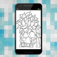 How To Draw Super Saiyan captura de pantalla 1