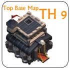 Top Base Map COC TH 9 2017 icône