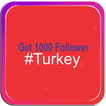 ”1000 follower insta Turki
