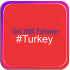 1000 follower insta Turki-icoon