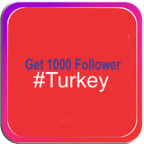 1000 follower insta Turki-icoon