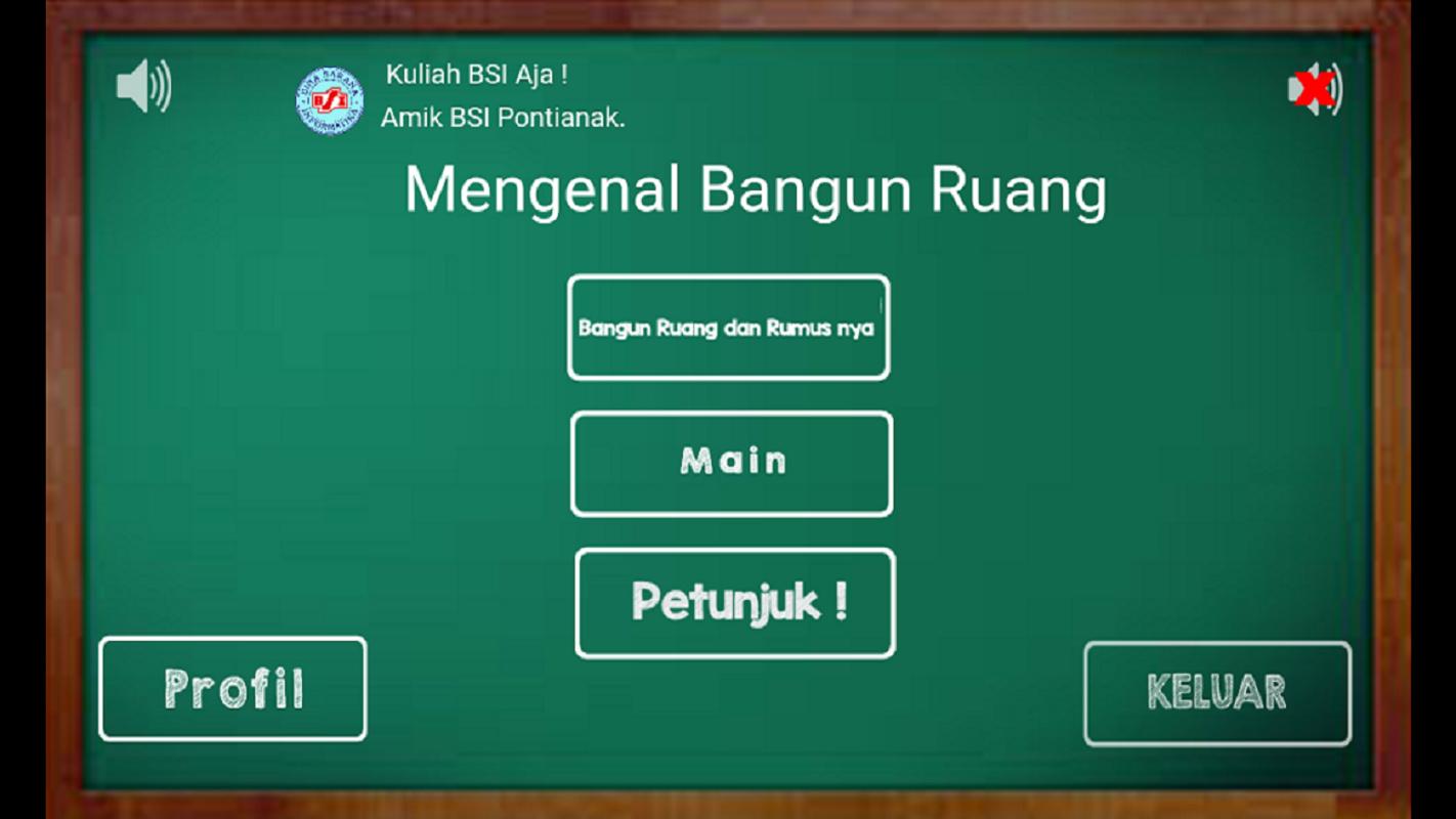 Mengenal Bangun Ruang 3 Dimensi Sekolah Dasar For Android APK