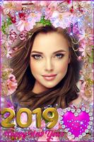 2 Schermata 2019 New Year Photo Frames