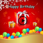 Feliz aniversário video ícone